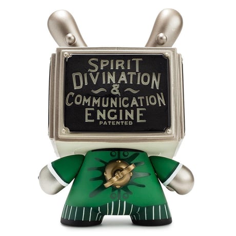 Talking Board Green GID 5" Dunny by Doktor A (AP)