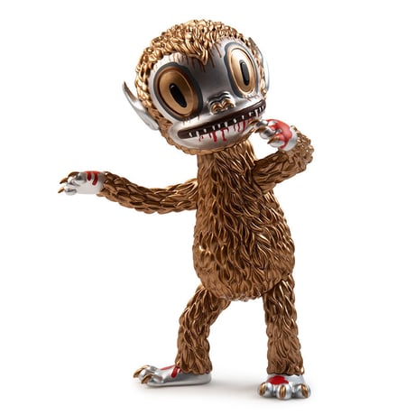 parallel import: Metallic Ahwroo by Gary Baseman - Kidrobot Exclusive