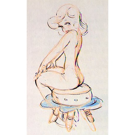 Fred Moore Girl polystone statue