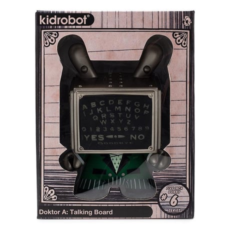 Talking Board Green GID 5" Dunny by Doktor A (AP)