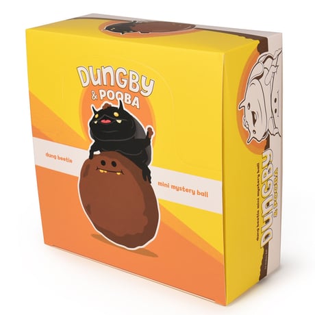 Dungby & Pooba mini mystery ball series Set of 9 by Andrew Bell