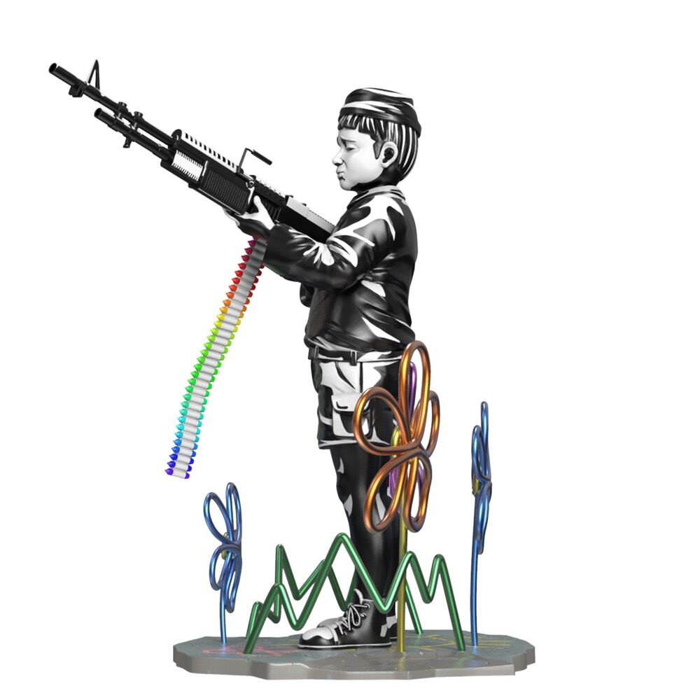 Banksy's Crayon Shooter | tomenosuke