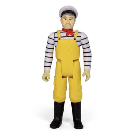 Pee-wee's Playhouse Captain Carl 3 3/4-Inch ReAction Figures