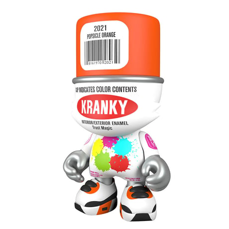Popsicle Orange SuperKranky 8" by Sket-One