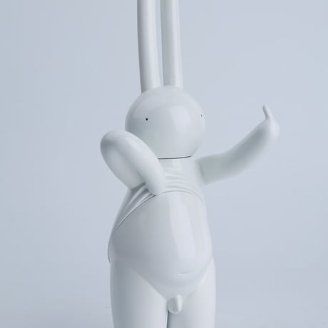 mr clement sofubi sculpture / a vulgar statement: set of wbg version