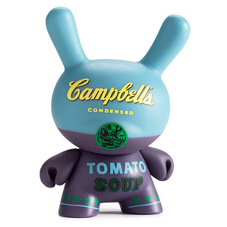 Campbell’s Soup (purple) from Warhol Dunny Mini Series