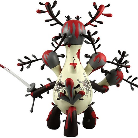 Bloody Buckingham Warrior by Gary Baseman