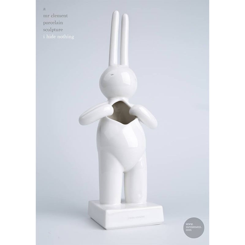 mr clement porcelain sculpture set of 4 | tomen