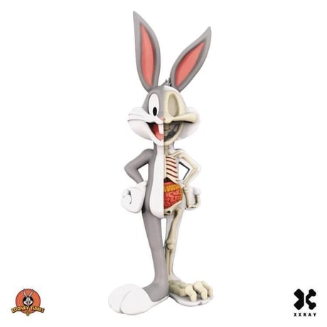 Anatomical 4-inch Bugs Bunny and Tweety Bird by Jason Freeny