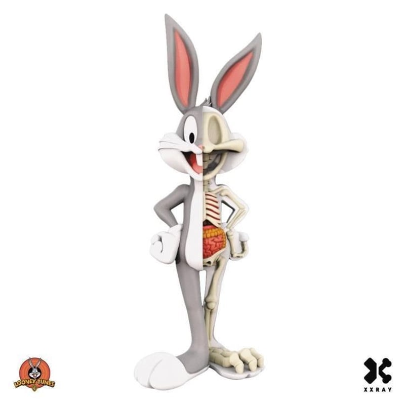 Anatomical 4-inch Bugs Bunny and Tweety Bird by