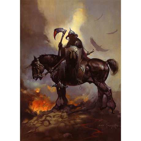 Death Dealer by Frazetta and Kozik