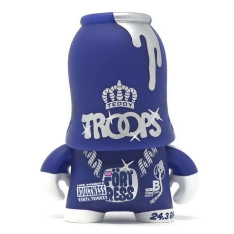4" Teddy Troops 2.0  by Flying Fortress (12 complete set)