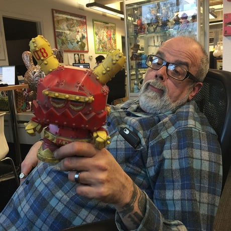 Mecha 8 inch Stealth Dunny By Frank Kozik