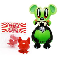 Lavabear GID Edition & Octopup Asahi by Nathan Hamill