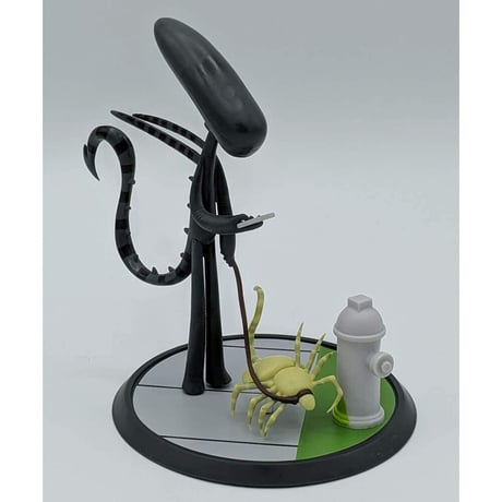 Alien Out for A Walk Collectible Figure by Joey Spiotto