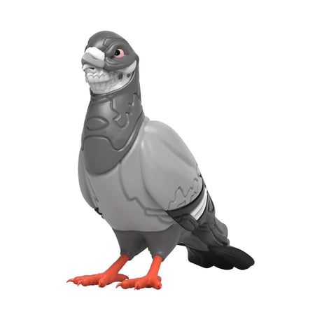 Grin Pigeon Mono Edition by Staple X Ron English