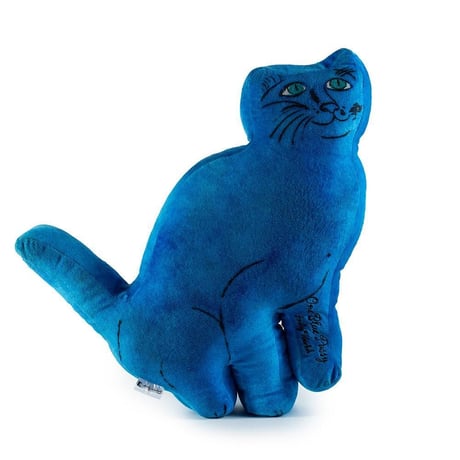Andy Warhol One Blue Pussy Cat Plush