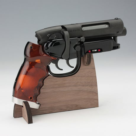 Tomenosuke Blaster Walnut-veneer Display Stand