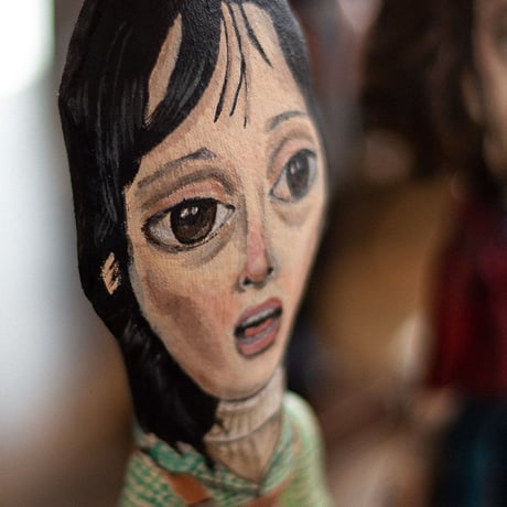 Torrance family of "The Shining" art doll by dddalina