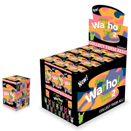Warhol Dunny Series 2.0  (a case with 24 pieces)