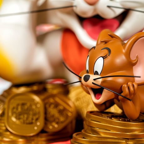 Tom and Jerry Bust - Maneki-Neko Ver.