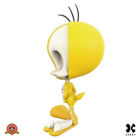 Anatomical 4-inch Bugs Bunny and Tweety Bird by Jason Freeny