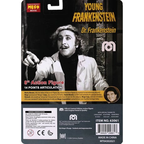 Young Frankenstein / Dr. Frankenstein Mego 8-Inch Figure