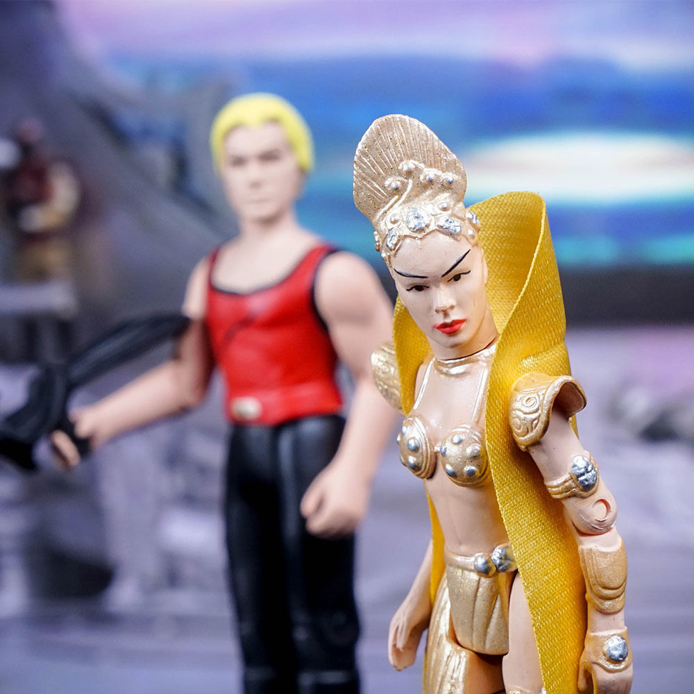 Flash Gordon 3.75-Inch Action Figures 4 pcs Set...