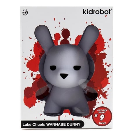 Wannabe 5” Flocked Dunny Art Figure by Luke Chueh