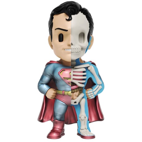 XXRAY Plus Superman by Jason Freeny