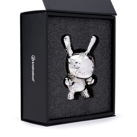 5" New Money Metal Dunny by Tristan Eaton