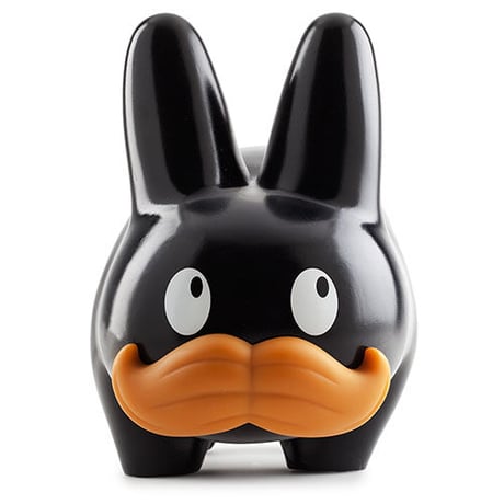 Black 10" Stache Labbit by Kozik