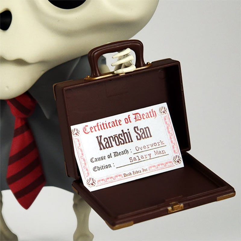 Karoshi San Salary Man by Andrew Bell | tomenosuke