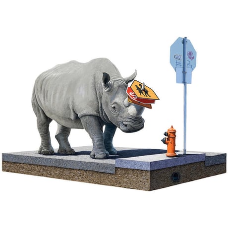 The Collector by  Josh Keyes