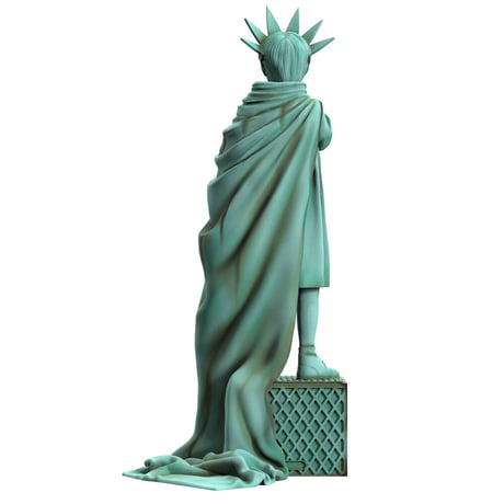 Banksy's Liberty Girl Freedom Edition by Brandalised