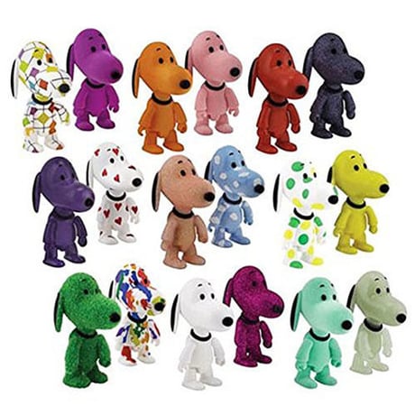 Snoopy Qee Mystery Box Series Random 3-Pack