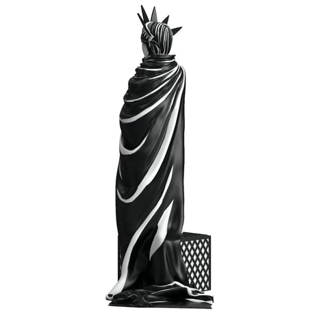 Banksy's Liberty Girl by Brandalised