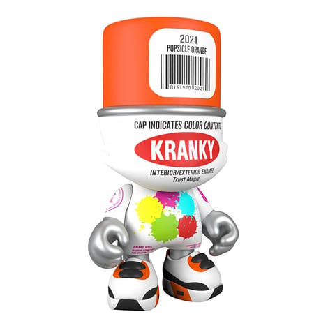 Popsicle Orange SuperKranky 8" by Sket-One