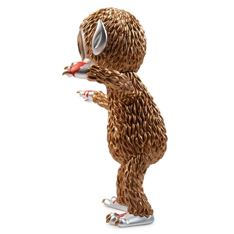 parallel import: Metallic Ahwroo by Gary Baseman - Kidrobot Exclusive