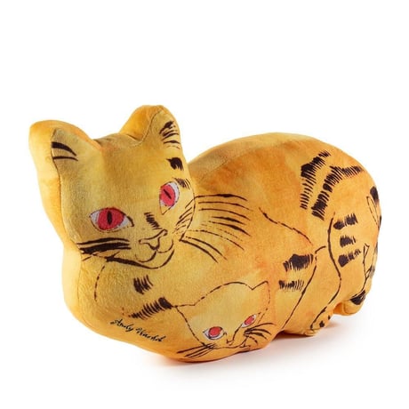 Andy Warhol Yellow Sam the Cat Plush