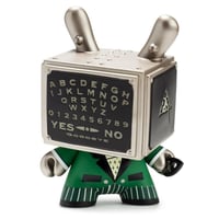 Talking Board Green GID 5" Dunny by Doktor A (AP)