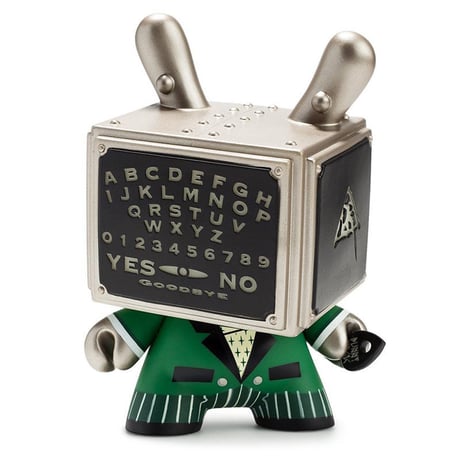 Talking Board Green GID 5" Dunny by Doktor A (AP)