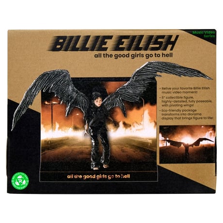 Billie Eilish All Good Girls Go to Hell 6-Inch Action Figure