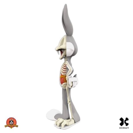 Anatomical 4-inch Bugs Bunny and Tweety Bird by Jason Freeny