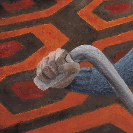 The Shining giclee print set by dddalina (framed)