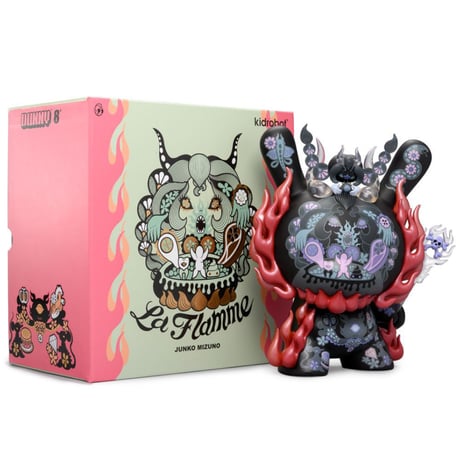 parallel import / La Flamme 8-inch Dunny Black Edition
