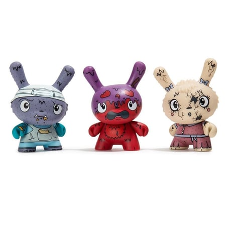 Scared Silly Dunny Series by Jenn & Tony BOT  (a case with 24 pieces)
