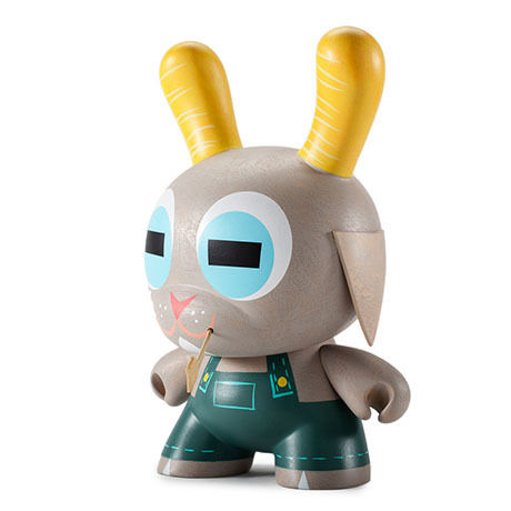 Buck Wethers 8" Dunny Kidrobot Exclusive "WHITE" by Amanda Visell