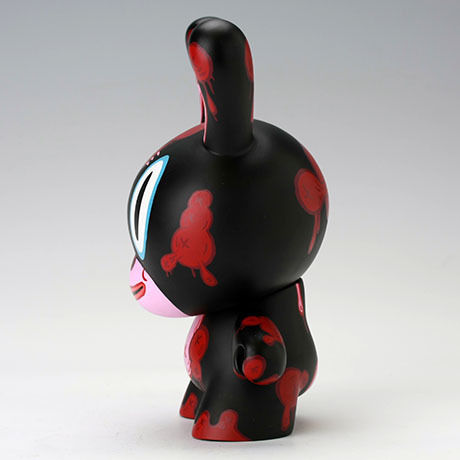 MOD - Black 8" Dunny by Gary Baseman