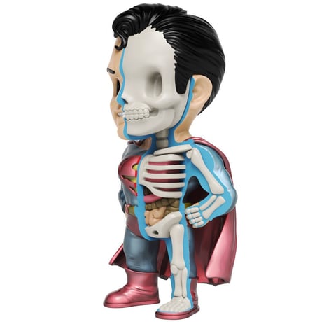 XXRAY Plus Superman by Jason Freeny